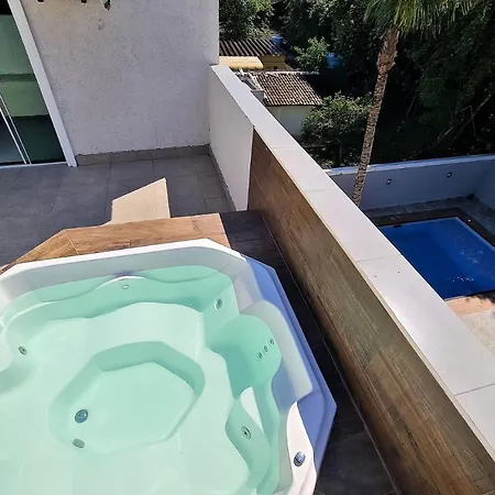 Marmeu Enseada Com Hidro Aquecida Privativa Apartment Guaruja Exterior photo